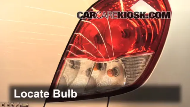 2012 Chevrolet Captiva Sport LTZ 3.0L V6 FlexFuel Éclairage Feux de position arrière (remplacer ampoule)